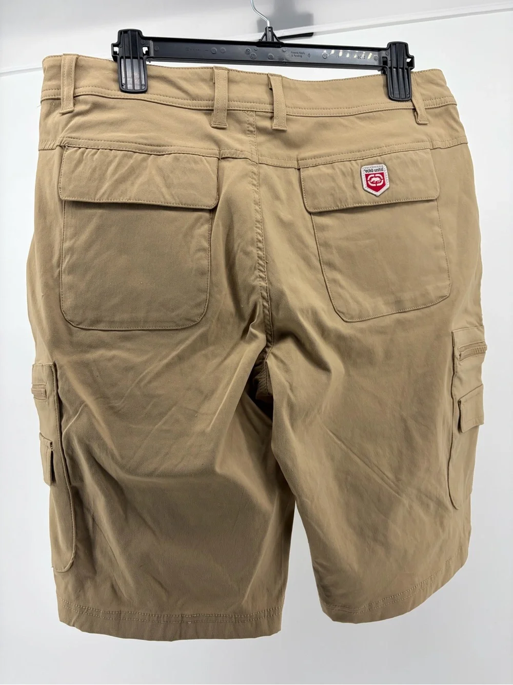 Ecko Unltd. Khaki Cargo Shorts, Men's Size 32‎ NWT with Zippered Utility Pocket